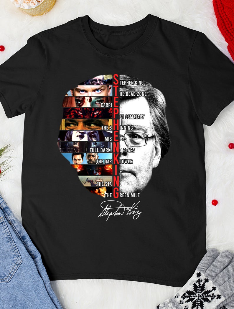 STEPHEN KING signature T-shirt