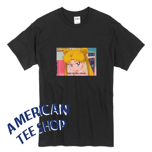 Sailor Moon Boys Are The Enemy T Shirt