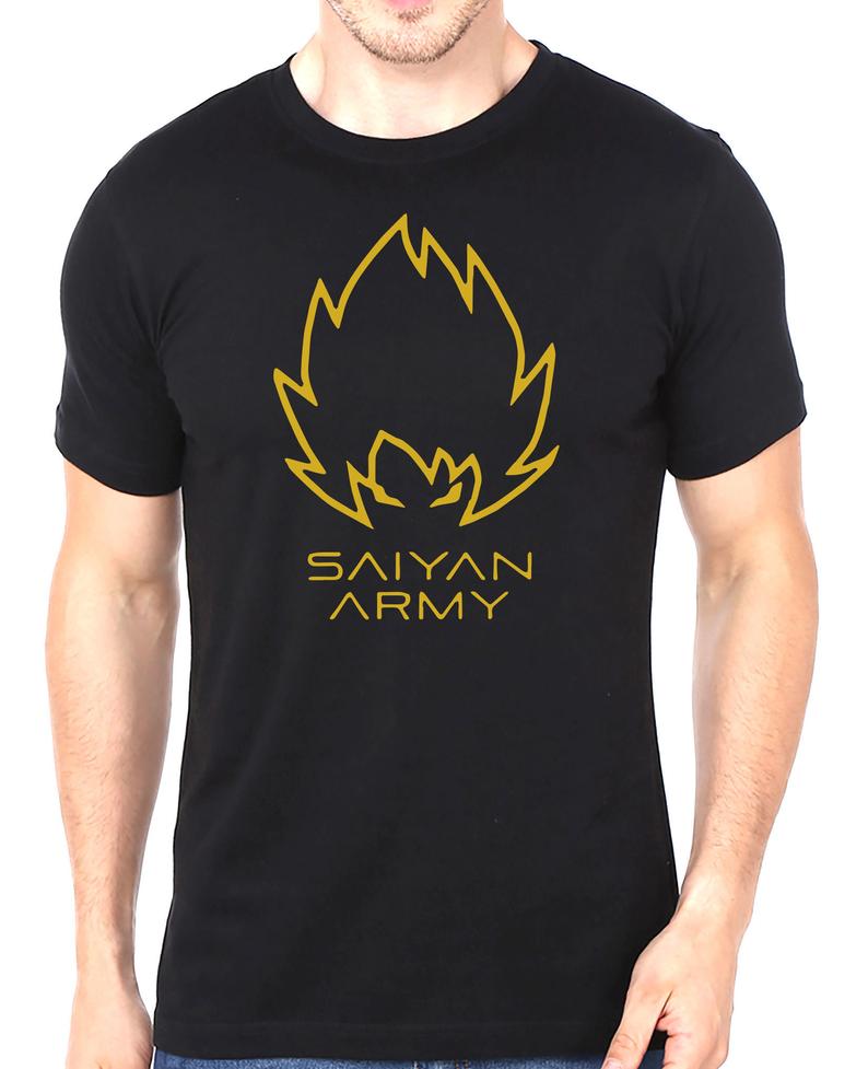 Saiyan Army Gym Training Workout T-Shirt