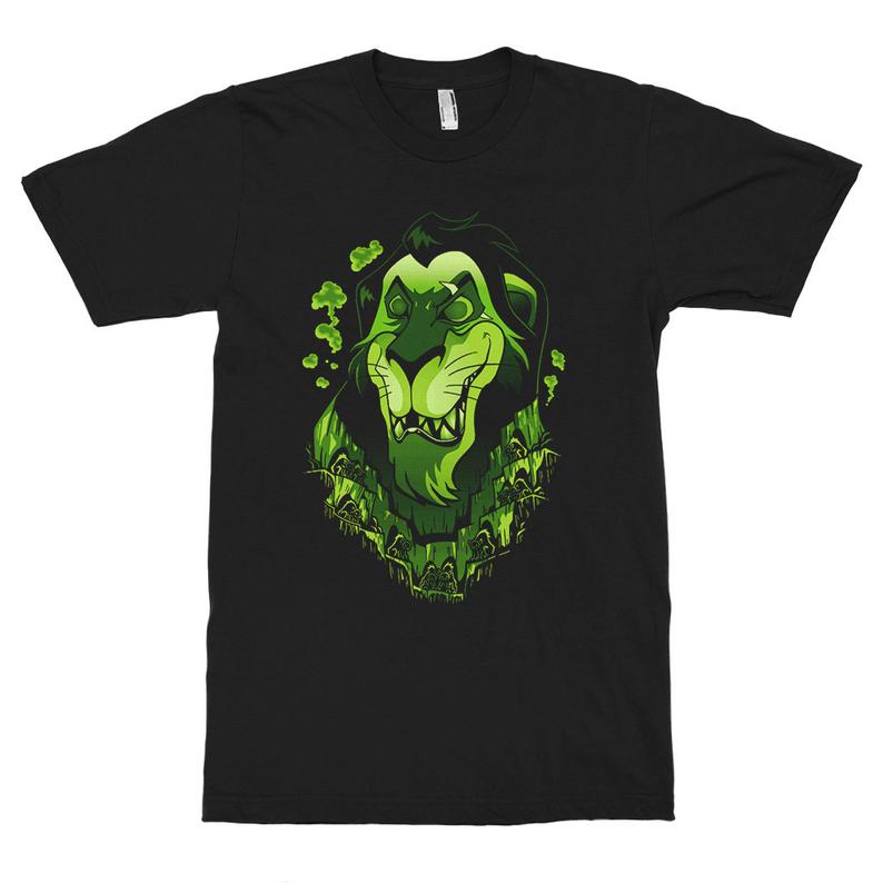 Scar The Lion King Art T-Shirt