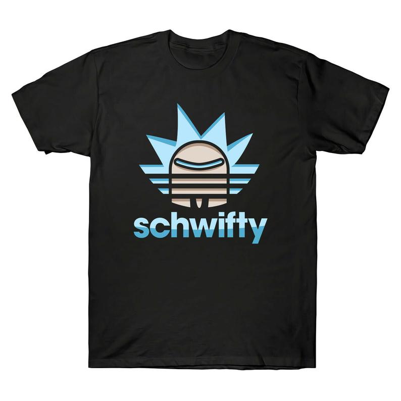 Schwifty Rick Sanchez Rick and Morty Wubba Lubb Funny T Shirt
