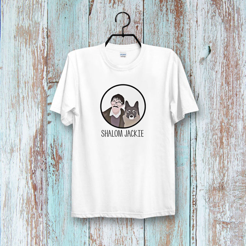 Shalom Jackie Wilson Friday Night Dinner Parody T Shirt