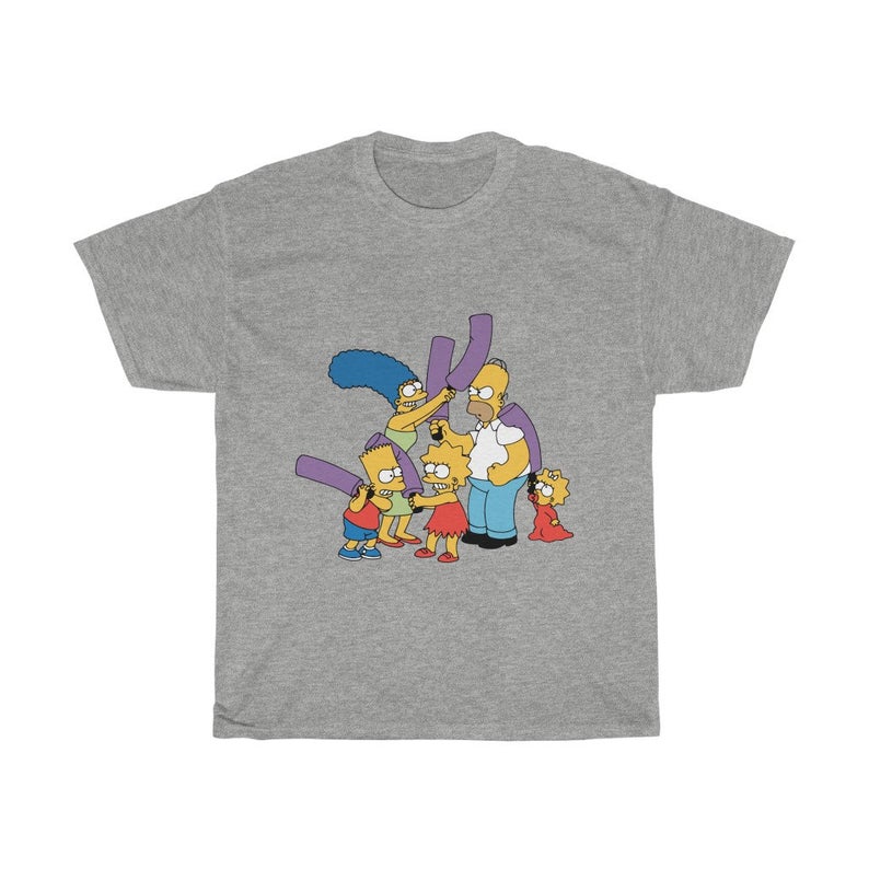 Simpsons Family Brain fumbling T-Shirt