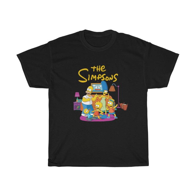 Simpsons Family Party T-Shirt