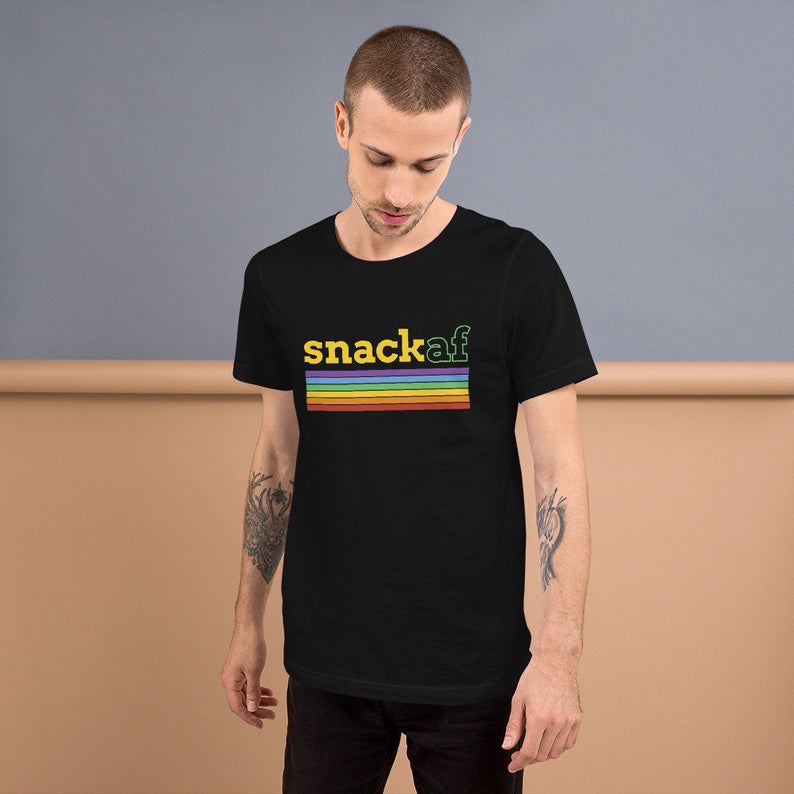 SnackAF PRIDE Short-Sleeve Unisex T-Shirt