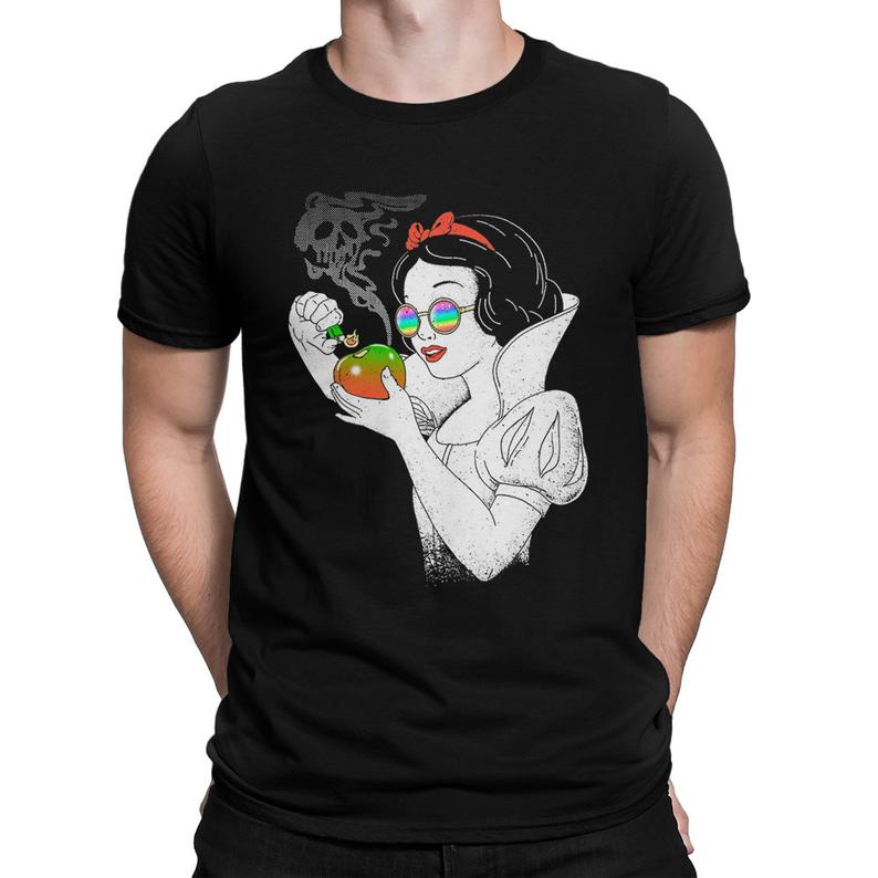 Snow White Smoking Weed T-Shirt