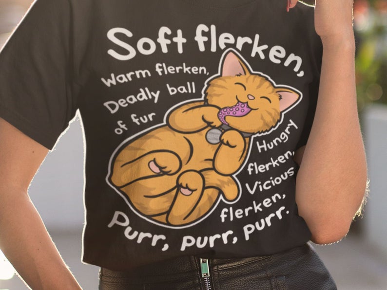 Soft Flerken Cat Lover T Shirt