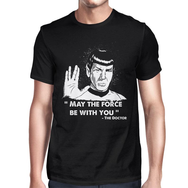 Star Trek Spock May The Force Be With You T-Shirt