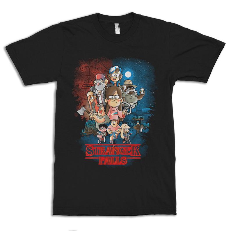 Stranger Falls Funny Gravity Falls T-Shirt