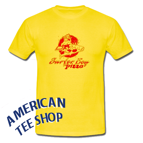 Stranger Things Surfer Boy Pizza T-Shirt