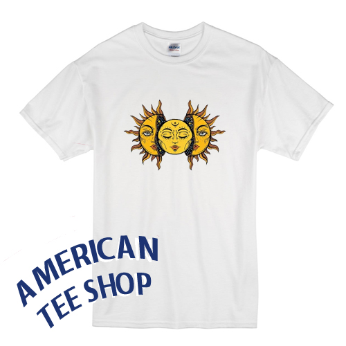 Sun Inside of Sun - Moon And Sun T shirt
