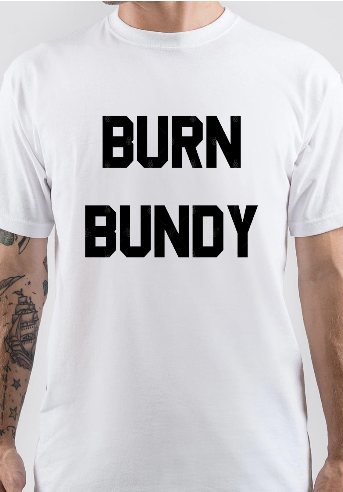 burn bundy t-shirt thd