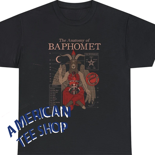The Anatomy of Baphomet Tshirt