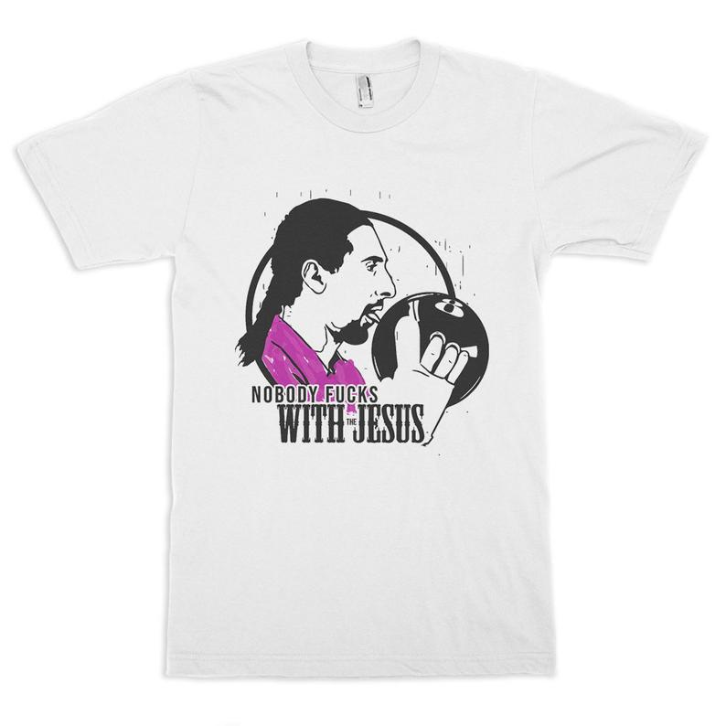 The Big Lebowski Nobody Fucks With Jesus T-Shirt