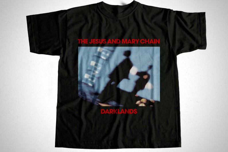 The Jesus and mary chain shoegaze band tshirt