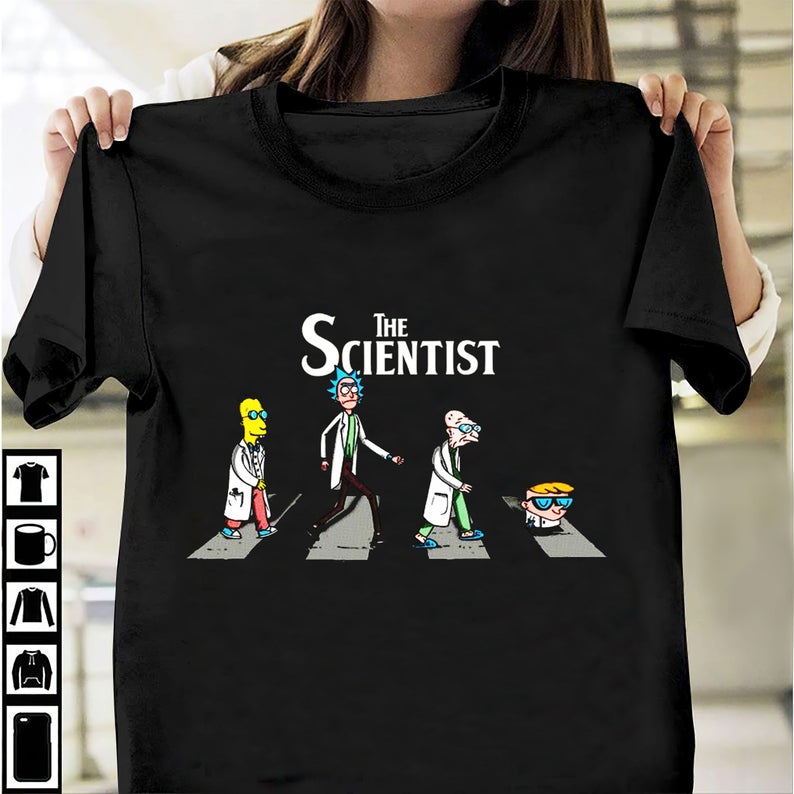 The Scientist Rick And Morty T-Shirt
