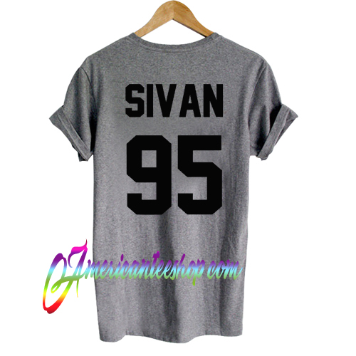 Troye Sivan 95 T shirt Back