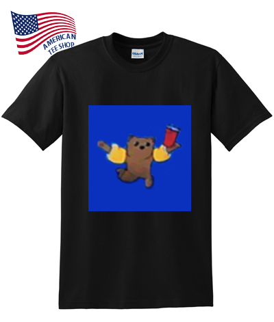 acrobatic bear t-shirt