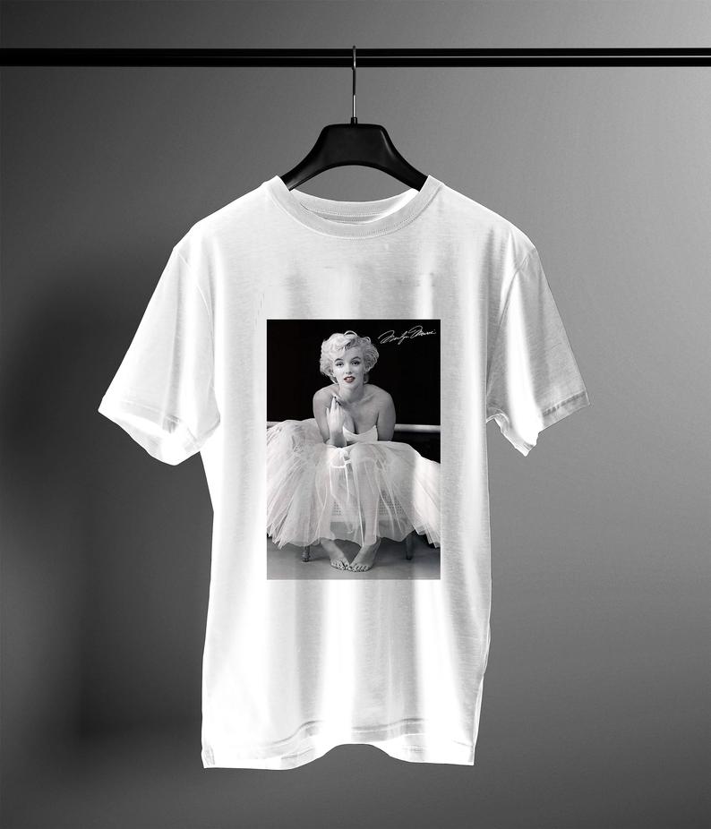 marilyn monroe ballerina t shirt